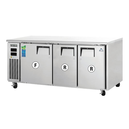 Everest ETRF3 71 1/8" Undercounter Refrigerator