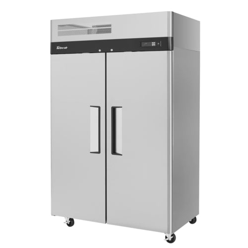 Turbo Air M3R47-2-N 51 3/4" 2 Section Solid Door Reach-In Refrigerator