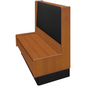 Oak Street ARST-7242-SGL-WSUB 72" Booth