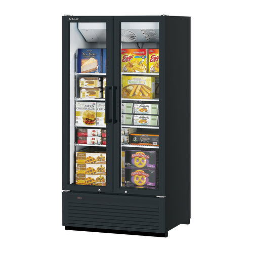 Turbo Air TGF-35SDH-N 39 1/2" 2 Section Freezer Merchandiser