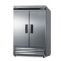 Summit SCRR492 55 1/4" Solid Door Reach-In Refrigerator