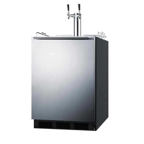 Summit SBC58BLBIADA 23 5/8" Draft Beer Cooler