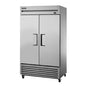 True TS-43F-HC 47" 2 Section Solid Door Reach-In Freezer