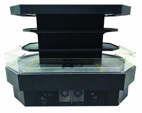 Axis HKMI-100S 98 1/2" Open Air Merchandiser