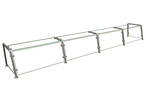 Hatco EP22-13218 132" Sneeze Guard