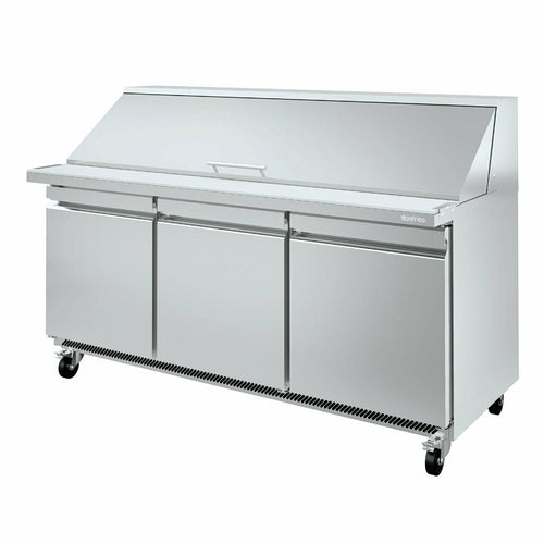 Infrico IRT-UC72PMT 72 5/8" Mega Top Sandwich / Salad Prep Table