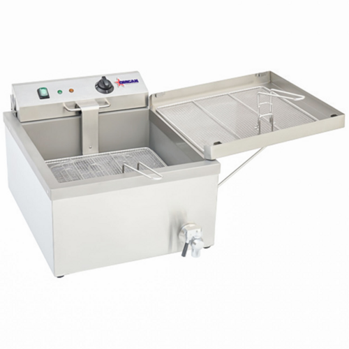 Omcan 44522 24" 20 lb Electric Countertop Fryer