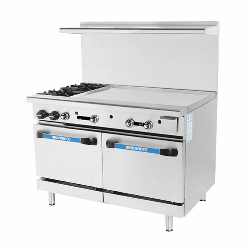 Turbo Air TARG-2B36G 48" 2 Burner Gas Restaurant Range