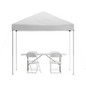 Flash Furniture JJ-GZ88183Z-4LEL3-WHWH-GG 94" Patio Umbrella