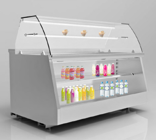 Oscartek CLASSIC COMBI 1650RT 65" Refrigerated Display Case