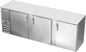 Beverage-Air BBN94HC-F-S 94" Solid Door Back Bar Cooler