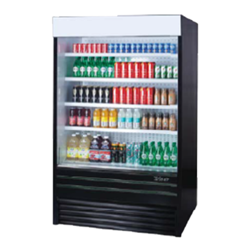 Turbo Air TOM-48EB-N 48" Open Air Merchandiser
