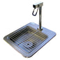 Advance Tabco DI-1-9 12" Glass Filler Station with Drain Pan