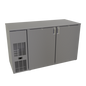 Glastender CP1FB60 60" Solid Door Back Bar Cooler