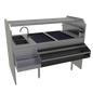 Glastender PSA-60L 60" Underbar Ice Bin / Cocktail Station