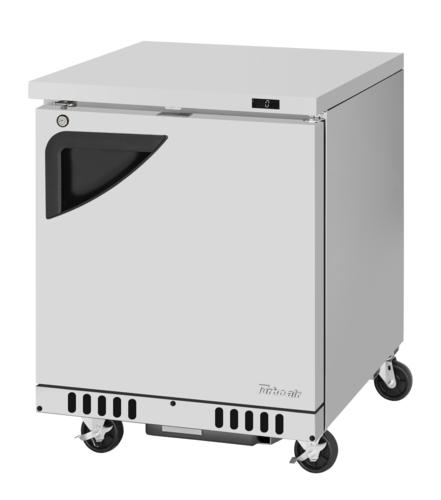 Turbo Air TUF-28SD-FB-N 27 1/2" Solid Door Undercounter Freezer