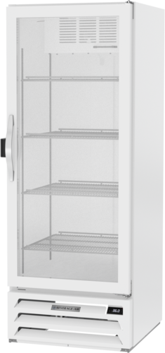 Beverage-Air MMR12HC-1-W-IQ 25 3/8" 1 Section Refrigerated Merchandiser
