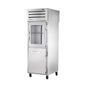True STG1RPT-1HG/1HS-1G-HC 27 1/2" 1 Section Solid & Glass Door Pass-Thru Refrigerator