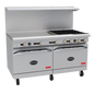 Royal Range RDR-6RG24-CC 60" Gas Restaurant Range