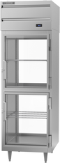 Beverage-Air PRD1HC-1BHG 26 1/2" 1 Section Glass Door Pass-Thru Refrigerator
