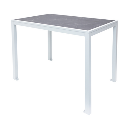 BFM Seating PH4L3672PRWHT 72" Dining Table