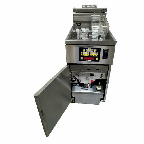 Royal Range RHEF-45-1-CM 15" Gas Floor Fryer