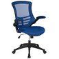 Flash Furniture BL-X-5M-BLUE-GG 24 1/2" Dining Chair