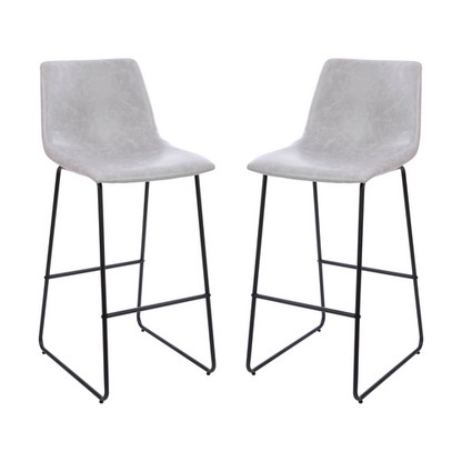 Flash Furniture 2-ET-ER18345-30-LG-GG 18" Barstool