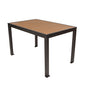BFM Seating PH4L3248TKBL 48" Patio Table