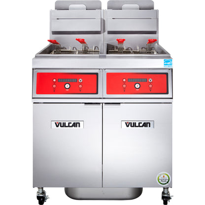 Vulcan 2VK45DF 31" (2) 45 lb Gas Fryer Battery