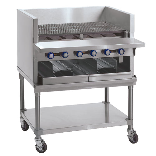 Imperial IABA-72 72" Gas Countertop Charbroiler