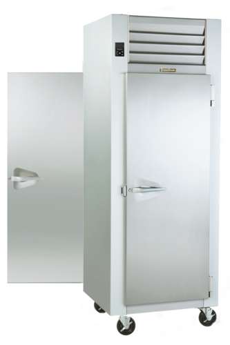 Traulsen G10015P 29 7/8" 1 Section Solid Door Pass-Thru Refrigerator