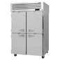 Turbo Air PRO-50-4F-N 51 3/4" 2 Section Solid Door Reach-In Freezer