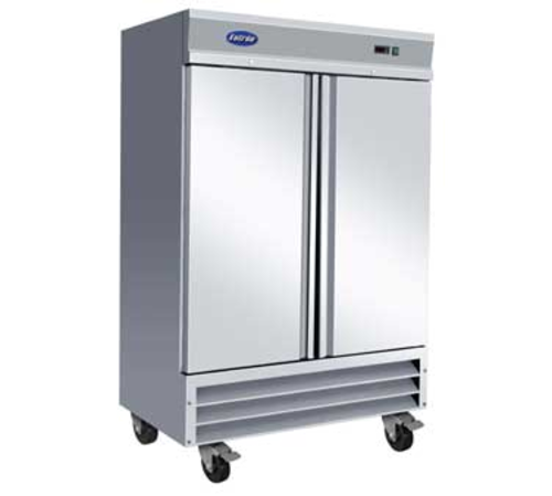 Entree CR2-ES-HC 55 1/4" Solid Door Reach-In Refrigerator