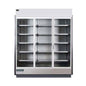 Axis KGV-MD-3-S 75 3/8" 3 Section Refrigerated Merchandiser