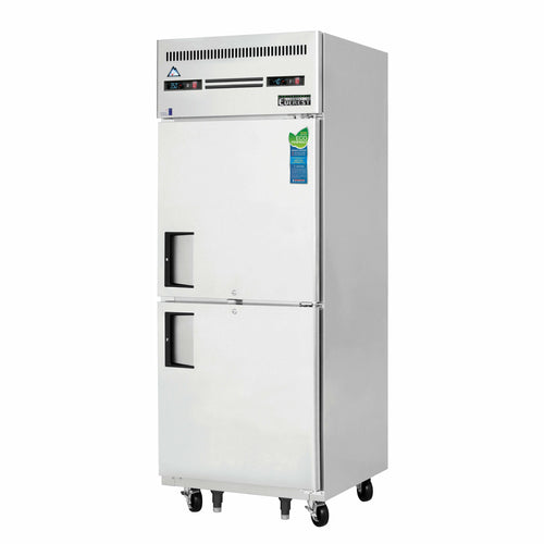 Everest ESRFH2 29 1/4" 1 Section Solid Door Reach-In Refrigerator Freezer