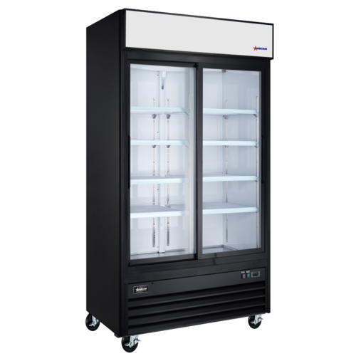 Omcan 50131 40" 2 Section Refrigerated Merchandiser