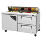 Turbo Air TST-60SD-D2-N 60 1/4" 1 Door 16 Pan Sandwich / Salad Prep Table