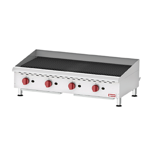 Omcan 43729 48" Gas Countertop Charbroiler