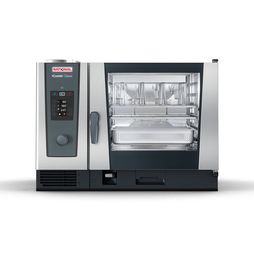 RATIONAL ICC 6-FULL E 208/240V 3 PH (LM200CE)-QS 42 1/4" Electric Combi Oven
