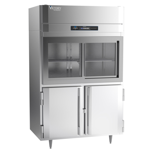 Victory DRSA-2D-S1-HD-HC 52 1/8" Solid Door Reach-In Refrigerator