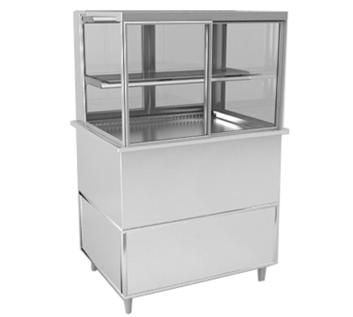 RPI VICD2-20-R-SQ-SC-SD 31 1/2" Refrigerated Display Case
