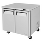 Turbo Air MUR-36-N6 36 1/4" Solid Door Undercounter Refrigerator