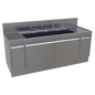 Glastender E-FS-72 72" Underbar Sink