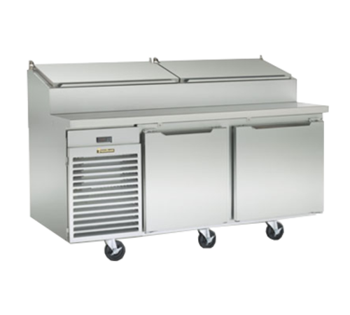 Traulsen TS072HT 72" 2 Doors Pizza Prep Table