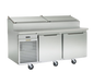 Traulsen TS072HT 72" 2 Doors Pizza Prep Table