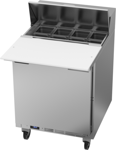 Beverage-Air SPE27HC-C-B 27" 1 Door 9 Pan Sandwich / Salad Prep Table
