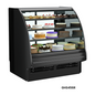 Structural Concepts GHS556R (CURVED) 62 7/8" Refrigerated Display Case