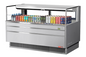 Turbo Air TOM-60L-UFD-S-1S-N 58 3/4" Open Air Merchandiser