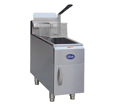 Globe GF15PG 31" 9 lb Gas Countertop Fryer